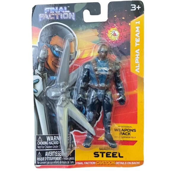 Final Faction Alpha Team 1 Sergeant Steel Action‎ Figure - Picture 1 of 5